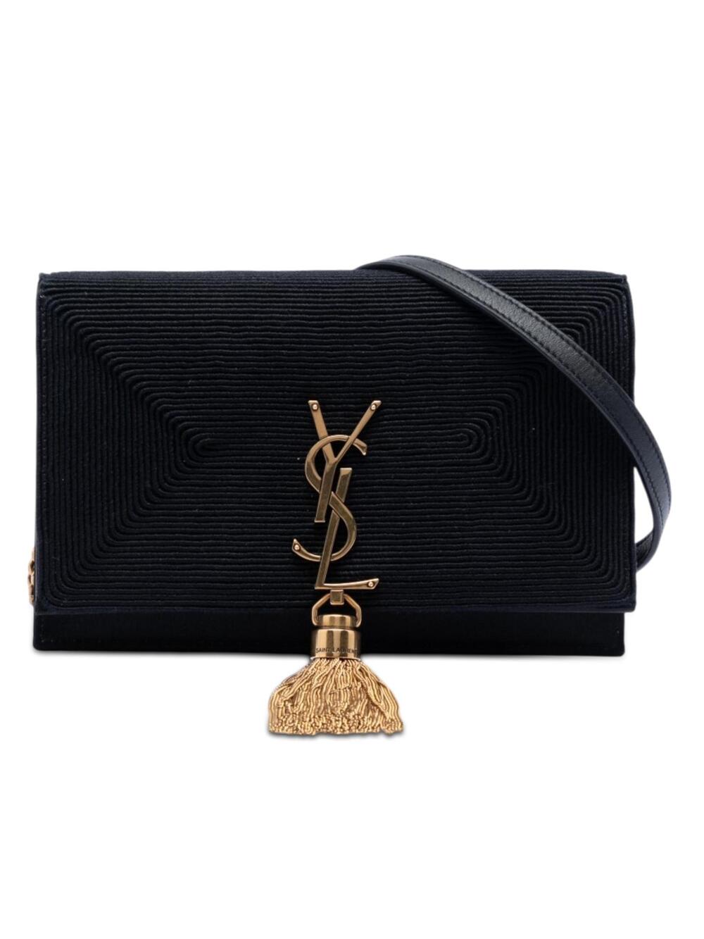 Saint Laurent Embroidered Satin Kate #376225S94B